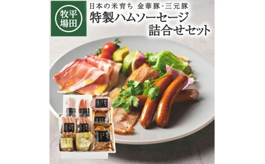 【平田牧場】 特製ハムソーセージ 詰合せセット (CHK23-7)  SE0515