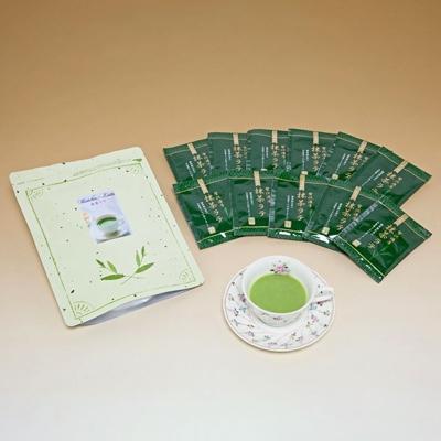 ふるさと納税 藤枝市 贅沢濃厚抹茶ラテ〔15g×15P×2袋〕