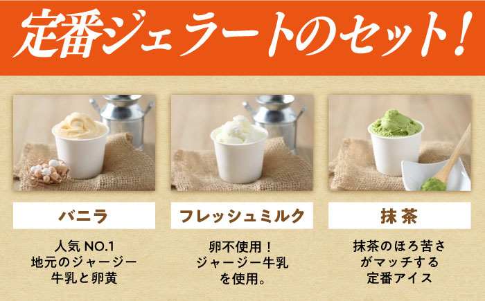 【12回定期便】シュシュ 定番ジェラート8個セット / アイス アイスクリーム ジェラート スイーツ /  大村市 / おおむら夢ファームシュシュ [ACAA412]