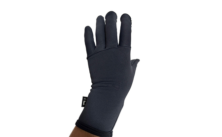 撥水 フッシングフリースグローブ (3本指切り、5本指) ブラック フィッシング フリース グローブ 手袋 防寒 滑り止め 釣り 自転車 Mサイズ
