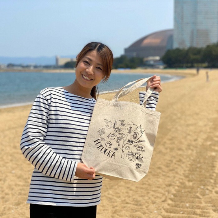 MENTAI CITY エコバッグ (MAP) 2個セット