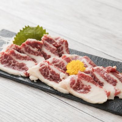 ふるさと納税 小国町 馬刺し 霜降りスライス 200g(小国町)