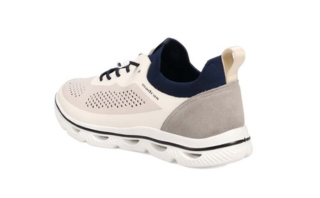 madras(マドラス) 紳士靴 meta insole搭載 M593AMT (ホワイトネイビー、L(26.0～26.5cm))