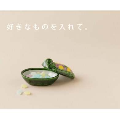 有田焼 鶴・亀 蓋物【SPECIAL THANKS】お正月 おせち 縁起物 昭和レトロ ボンボニエール 珍味入れ A40-343_イメージ2