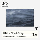 【ふるさと納税】 【山形緞通×奥山清行】UMI - Cool Gray (XS) [oc-loume-cg]