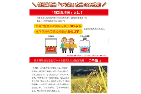スーパー大麦もち麦つや姫玄米ごはん F2Y-1167