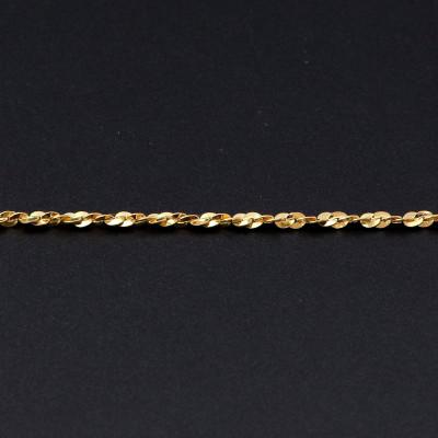 ふるさと納税 山梨市 K24純金クラリスチェーンブレスレット18cm |  | 02