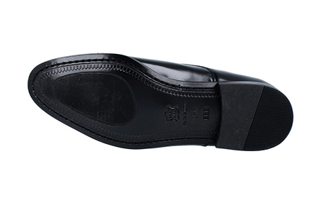 紳士靴 カーフレザー 革底 マッケイ製法　CD-401 BLK 24.5cm