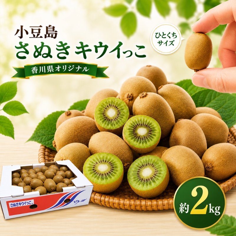 小豆島さぬきキウイっこ 約2kg  果物 旬 果物類 フルーツ 果物詰合せ 