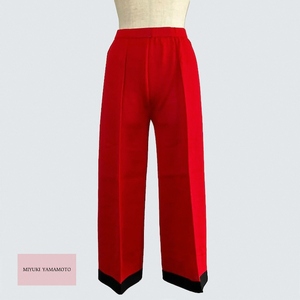 27 red black pants