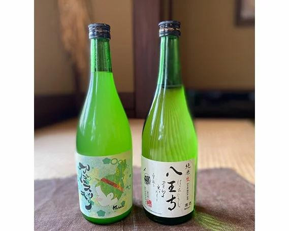 
浪乃音83(純米酒【八王寺】、和のリキュール【浪乃音かぼスッキリ】のセット)

