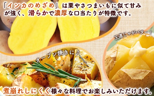 【越冬じゃが】インカのめざめ（混合）　14kg