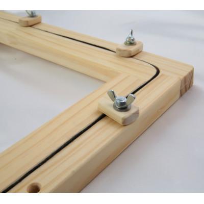 ふるさと納税 猪名川町 エディ工房　刺繍台セット【Dモデル】(A4サイズの刺繍枠と専用スタンドD型のセット品)【受注製作品】 |  | 03