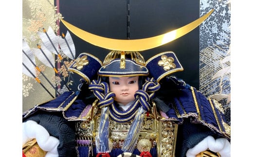 伝統工芸士 蘇童の五月人形『名武将 伊達政宗公』わらべ大将飾り (352)