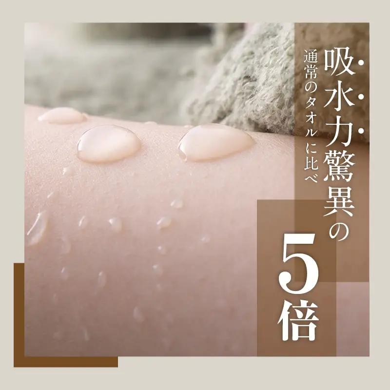 世界最高峰のタオル nei フェイスタオル 9枚（グレー）