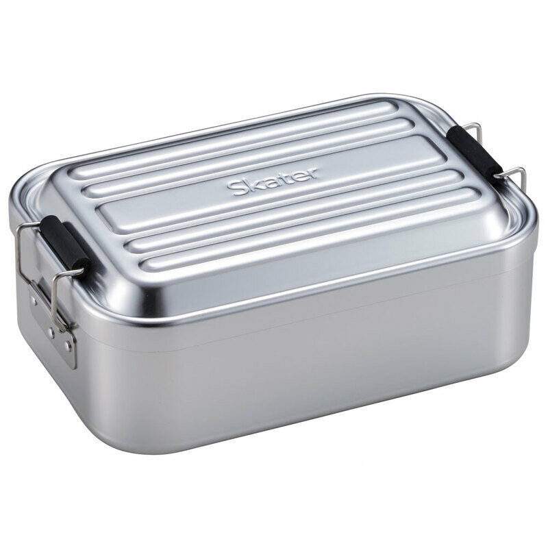 【ふるさと納税】弁当箱 深型アルミランチボックス 1段 1000ml シルバー 〈スケーター株式会社〉 弁当箱 弁当 アルミ製 大容量 おしゃれ メンズ レディース ランチボックス 奈良県 奈良市 奈良 なら AFTD10 596476 11-090