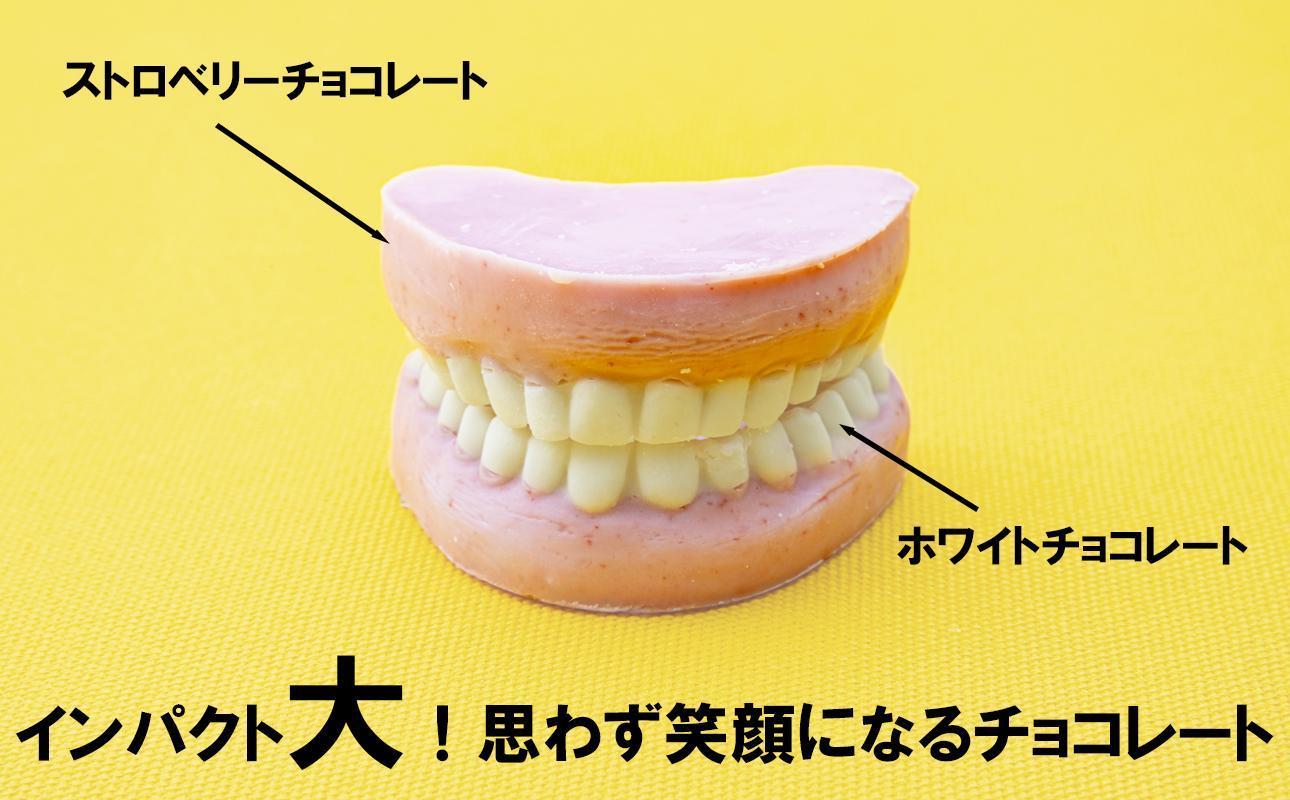 ハロウィン・バレンタインデーチョコレートのニューウェーブ。あなたと一緒にいればー「入れ歯チョコレート」(10個セット）ハロウィンの仮装に。バレンタインデーのサプライズに。【チョコ、チョコレート、サプラ