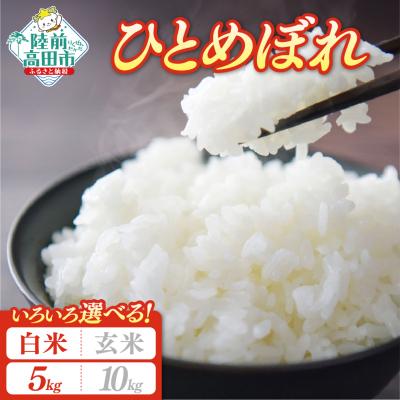 ふるさと納税 陸前高田市 先行受付 令和8年産 新米 ひとめぼれ 5kg 白米 米 お米 精米 お弁当 ふっくら もっちり