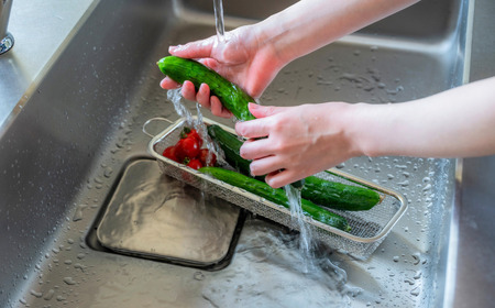 すっきり暮らす食洗機かごロングタイプ ステンレス ひっかけ収納 食洗機対応 燕三条製 [ビーワーススタイル] 【010S784】