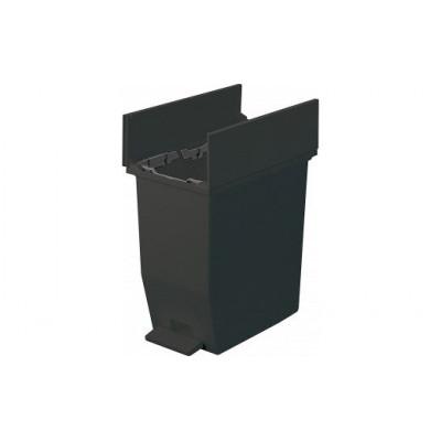 ふるさと納税 恵那市 コンパクト　低め　ペダルダストボックス　20リットル　ブラック　1個 |  | 01