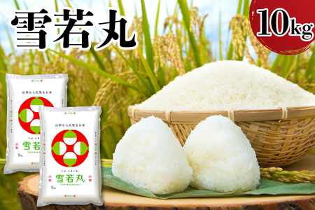 【令和7年産】 山形県産 雪若丸 10kg 精米