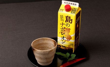 【定期便年6回】黒糖焼酎 島のナポレオン 900ml×3本セット 計18本 パック A-11