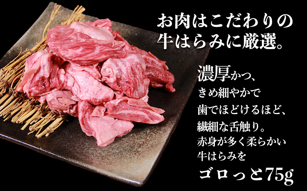 【訳あり】具だくさん やわらか牛ハラミシチュー 250g×6パック 計1.5kg