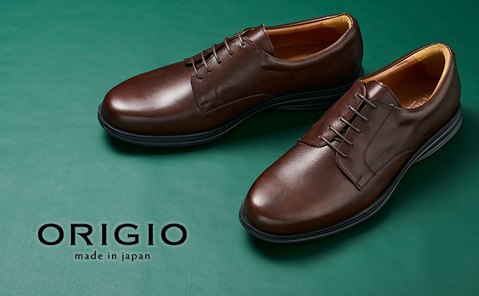 ORIGIO オリジオ 牛革ビジネスシューズ 紳士靴 ORG1001（ダークブラウン）26.0cm【ファッション・靴・シューズ・革製品・革靴】