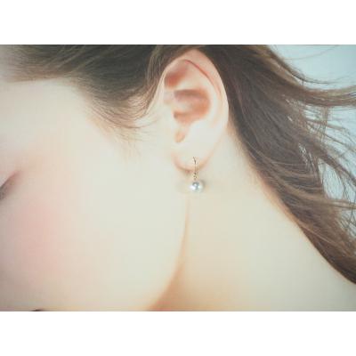 ふるさと納税 甲府市 K18　あこや真珠ピアス　フックパールピアス JE282 |  | 02