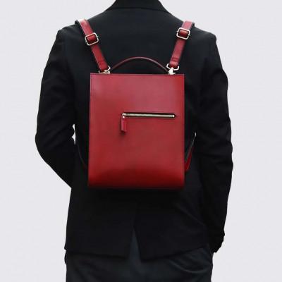 ふるさと納税 福岡市 3WAYミニダレスリュック ダークブラウン SR003VC02 |  | 02