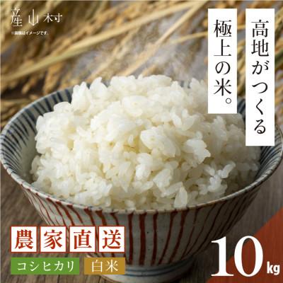 ふるさと納税 産山村 &lt;令和7年産新米&gt;うぶやま高原米(コシヒカリ5kg×2袋)