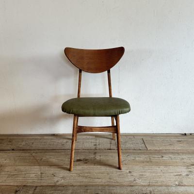 ふるさと納税 富田林市 Karl Dining Chair ランド オリーブ ダークブラウンフレーム【SWOF】 |  | 01