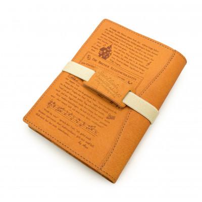 ふるさと納税 牛久市 【サイフ工房 ANDOU】文庫本カバー&ブックバンドのセット(ブラウン) |  | 01