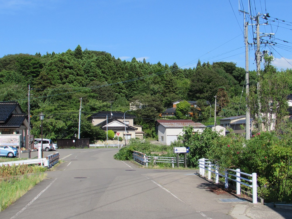 いちじく産地、大竹集落。