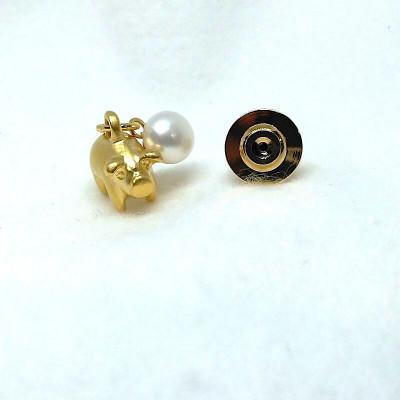 ふるさと納税 伊勢市 真珠ピンブローチ・ぶたに真珠・G(淡水本真珠・ボタン)　2232 |  | 01