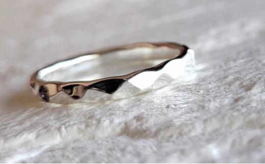 シルバーリング 槌目リング 2.8㎜  選べるサイズ  アクセサリー 指輪 りんぐ ジュエリー シルバー  レディース メンズ ペア シンプル 一点もの 華奢リング ピンキーリング プレゼント ギフト 贈り物 シルバー950 10000円  FABBRICA OSAWA 神奈川 湘南 藤沢