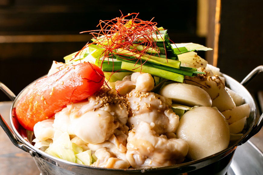 明太もつ鍋 2人前 和牛スライス 300g セット [ベネフィス 福岡県 宇美町 um40azp190028] 明太子 モツ鍋 牛ホルモン 和牛 肩ロース