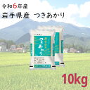 【ふるさと納税】米 10kg 岩手県産 精米 つきあかり 令和6年産 新米 白米 お米