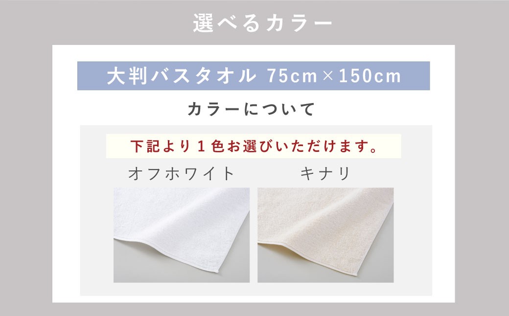 【今治タオルブランド認定】なめらかバンガロールorganic 大判バスタオル 2枚セット