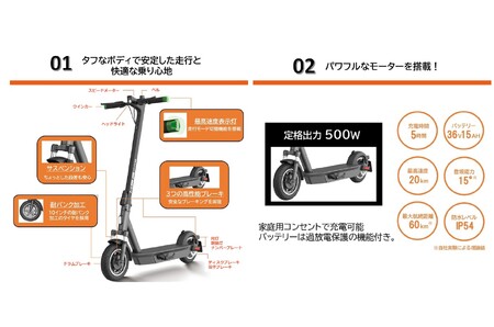 【特定小型原付モデル】公道走行が可能な電動キックボード KS6 PRO ブルー【ハセガワモビリティ×YADEA】（550-3）