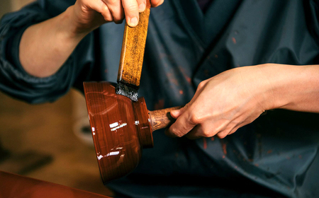 【滴生舎】浄法寺漆器 おやま椀 (小) 溜 漆 漆器 岩手県 二戸市