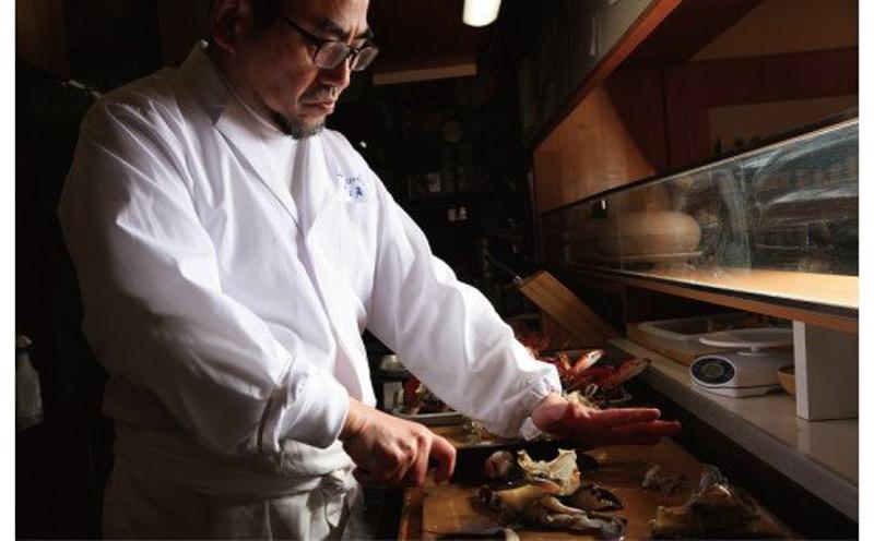 【お歳暮対応】わたりがに料理 割烹松屋 かに飯「特上」 050F111o