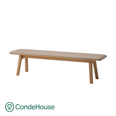 ふるさと納税 旭川市 旭川家具 カンディハウス TEN フラットベンチ180 北海道タモNF/MG-LGY_00973