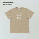 【ふるさと納税】【KEYMEMORY 鎌倉】トラベルイラストTシャツ BEIGE【サイズ選択可】 | 衣料 ファッション 人気 おすすめ 送料無料