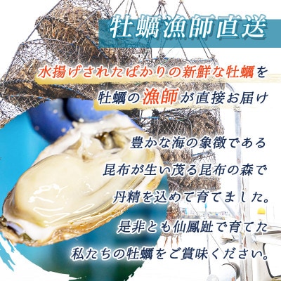北海道 仙鳳趾名産 牡蠣(むき身) 500g×2個K3-5【配送不可地域：離島・沖縄県・信越、北陸・東海・近畿・中国・四国・九州】