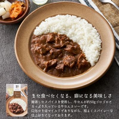 ふるさと納税 岩沼市 レトルト 牛たんカレー 5個セット[No.5704-1750] |  | 02
