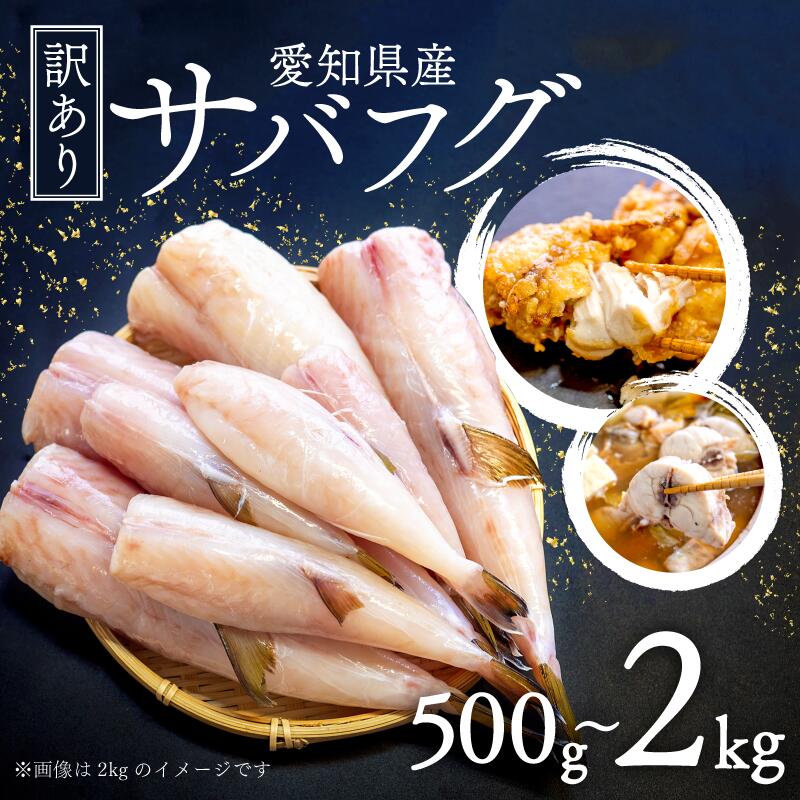 【ふるさと納税】 上品な味が堪らない! 訳あり サバフグ むき身 500g~2kg さば ふぐ 河豚 さばふぐ サバ フグ 鍋 唐揚げ 塩焼き 煮付け 小分け 魚 さかな 魚介 海鮮 新鮮 海の幸 冷凍 贅沢鍋 愛知県 南知多町 シロサバフグ クロサバフグ