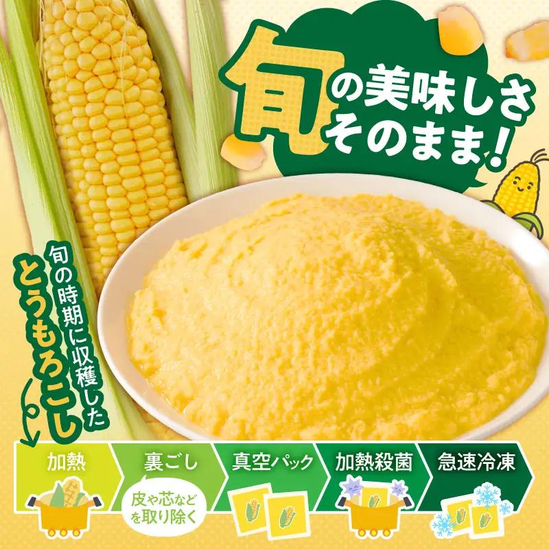 福岡県産 糖度17度以上 博多あまっコーンペースト500g 〔Gv050-01〕