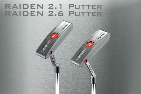 RAIDEN 2.1(クランク)／2.6(スラント) PUTTER スチール ゴルフ DOCUS クラブ パター golf ごるふ ゴルフ用品 スポーツ用品 スポーツ _CZ62