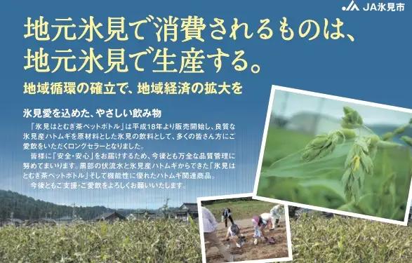 氷見はとむぎ茶 焙煎茶ティーバッグ 1袋：120g（10g×12包）× 6袋 | 氷見産 はとむぎ 添加物無添加 ノンカフェイン 